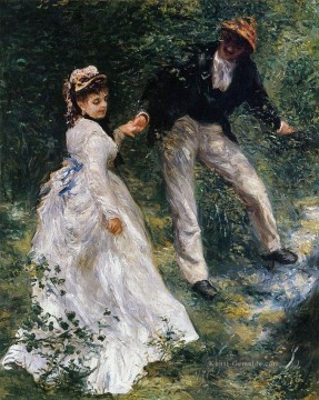  meister maler - Der Spaziergang Meister Pierre Auguste Renoir